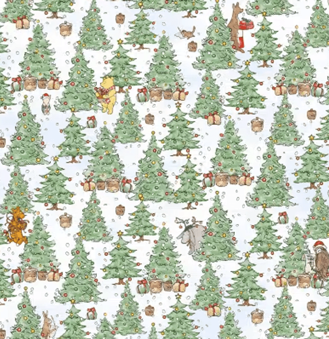 Hovedbilde Green/Snow Christmas Trees 12 Inch - Ole Brumm 
