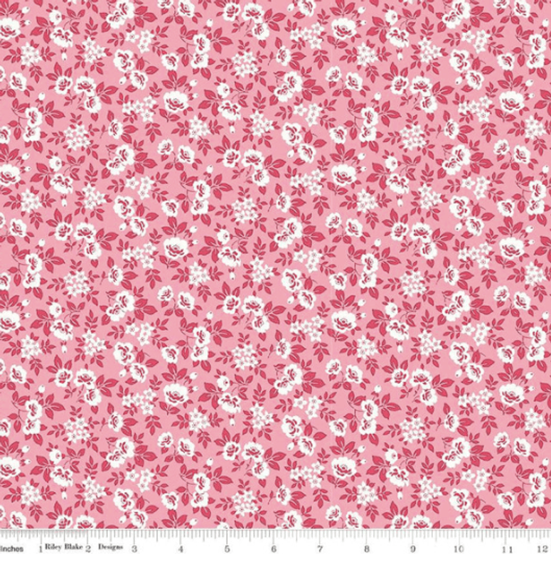 Liberty Garden Party Picnic Trifle Scented Rose - rosa 