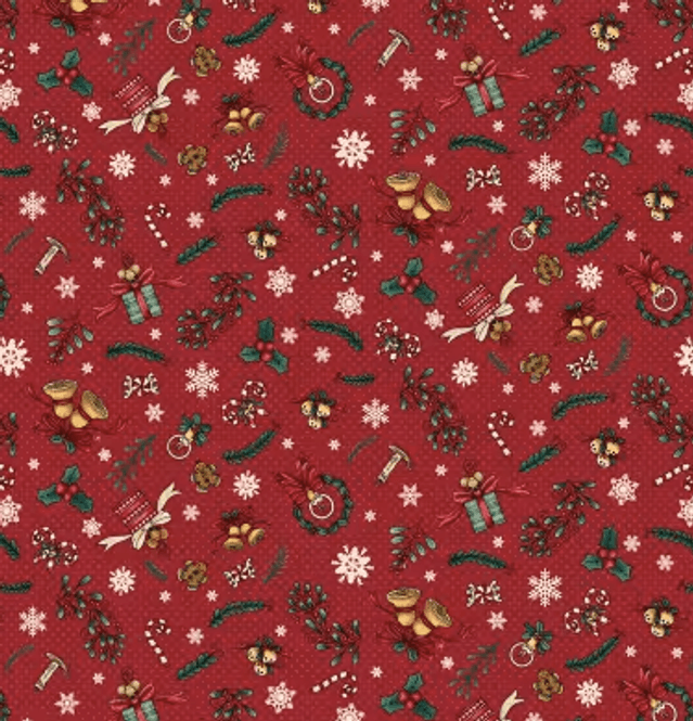 Hovedbilde Red Allover Elements 6 Inch