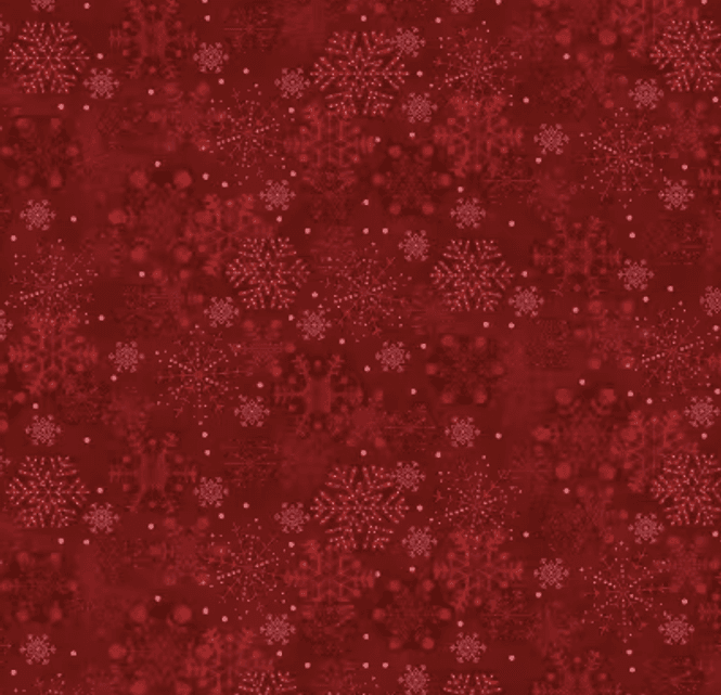 Hovedbilde Red Snowflakes 8 Inch
